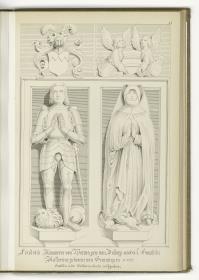 Friedrich Kämmerer v. Worms, gest. 1506, und Gemahlin Katharine geb. von Gremmingen, gest. 1417, Katharinenkirche Oppenheim