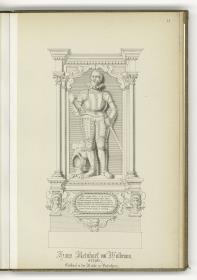 Hans Reinhard von Walbrunn, gest. 1596, Kirche Partenheim in Rheinhessen