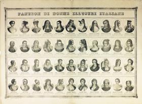 Panteon di Donne illustri Italiane.