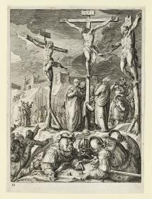 Die Kreuzigung, Blatt 11 der Folge "Die Passion Christi"