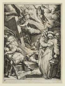 Die Auferstehung, Blatt 14 aus der Folge "Die Passion Christi"