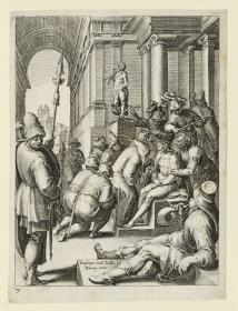 Die Dornenkrönung, Blatt 8 aus der Folge "Die Passion Christi"