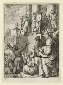 Ecce Homo, Blatt 9 aus der Folge "Die Passion Christi"