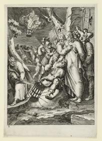 Die Gefangennahme Christi, Blatt 4 aus der Folge "Die Passion Christi"