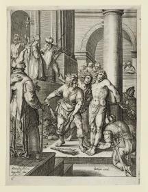 Die Geißelung, Blatt 7 aus der Folge "Die Passion Christi"