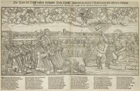 Taufe Christi, bezeugt von Martin Luther und Johannes Friedrich von Sachsen