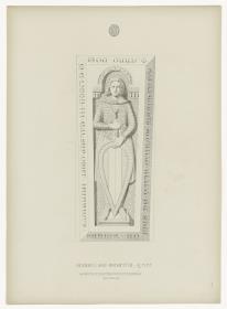 Heinrich I., Graf von Wettin,gest. 1181, Kloster Petersberg, Halle