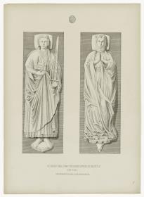 Heinrich der Löwe, gest. 1270, und seine Gemahlin Mechthild, gest. 1300, Dom Braunschweig