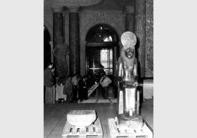 Abbau der ständigen Ausstellung des Ägyptischen Museums und der Papyrussammlung im Bode-Museum