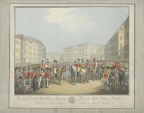 Die Königlich Dänische Armee Revue in Copenhagen