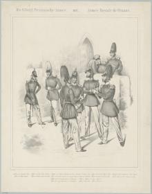 Die Königlich Preußische Armee: Blatt VI, Offiziere