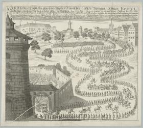 Einzug Kaiser Joseph I. in Nürnberg, 11. September 1704