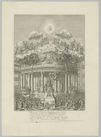 Weinbrunnen in Wien anlässlich der Geburt Joseph II.