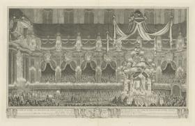 Pompe Funèbre de Philippe de France Roy d’Espagne et des Indes, en L’èglise de Notre Dame de Paris, 15. Dezember 1746