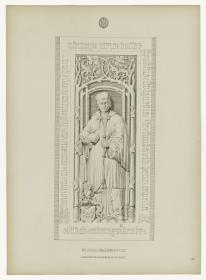 Dr. Ludwig Vergenhaus, gest. 1512, Stiftskirche Stuttgart