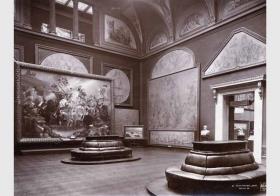 Blick in die Ausstellung der Nationalgalerie, 1.Cornelius-Saal