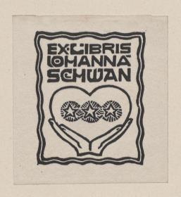 Exlibris Johanna Schwan