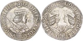 Sachsen: Friedrich III., Georg und Johann der Beständige