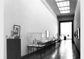 Blick in die Ausstellung "Anselm Feuerbach's Gastmahl" vom 14. Juli 1992 - 13. Sept. 1992 in der Alten Nationalgalerie