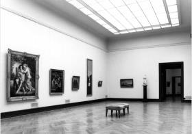 Blick in die Ausstellung der Alten Nationalgalerie, Raum 5
