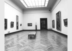 Blick in die Ausstellung der Alten Nationalgalerie, Raum 5