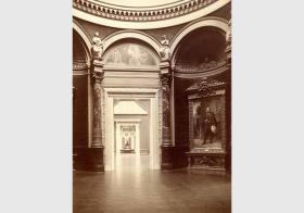 Blick in die Ausstellung der Nationalgalerie, Kuppel-Saal