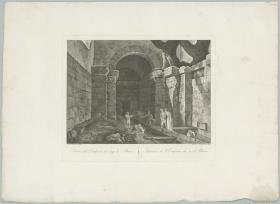 Interno dell`emissario del Lago di Albano