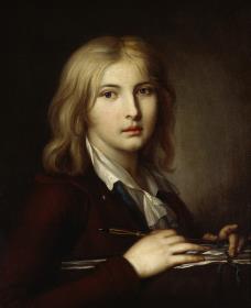 Knabenbildnis des Malers Karl Wilhelm Wach