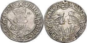 Sachsen: Friedrich III., Johann der Beständige und Georg