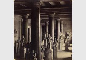 Aufstellung der Antikensammlung im Alten Museum, Nordsaal 5, Griechische Kunst des 4. Jahrhunderts