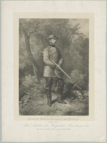 Jagdporträt des Friedrich Wilhelm, Kronprinz von Preußen