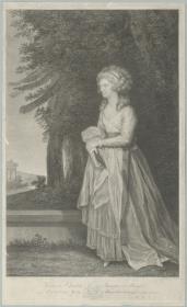Porträt der Friederike Charlotte von Preußen, Prinzessin von Großbritannien und Irland, Herzogin von York und Albany