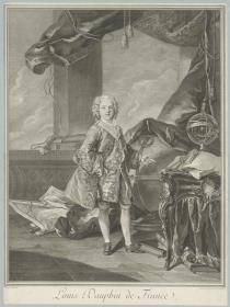 Porträt des Kronprinz Ludwig Ferdinand von Frankreich