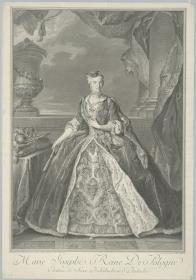 Porträt der Maria Josepha, Königin von Polen