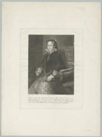 Porträt der Maria I. Königin von England (1554)