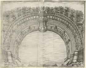 Zuschauerraum des Teichtheaters in Palazzo Ducale in Parma