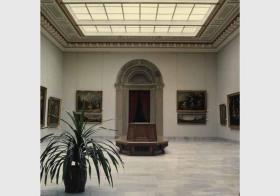 Aufstellung der Gemäldegalerie im Bode-Museum, Raum 11, Holländische und Flämische Malerei des 17. Jhd.