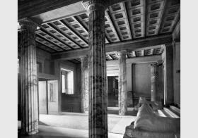 Blick in das Vestibül im Neuen Museum