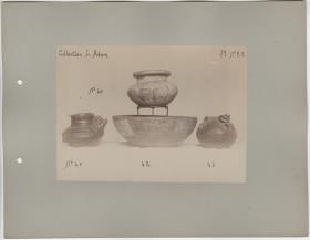 "Altertümer aus San Salvador. Collection L. Adam."