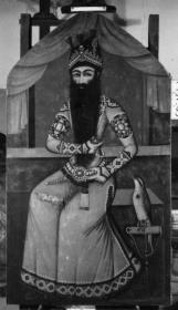 Porträt des Fath-Ali Schah, König der Kadscharendynastie