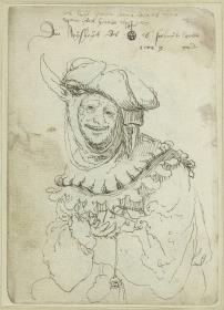Halbfigur eines Narren