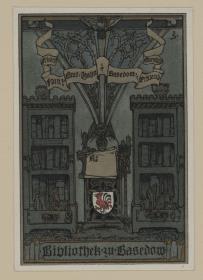 Exlibris Friedrich Franz Graf Hahn-Basedow