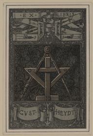 Ex libris Gustav Heydt