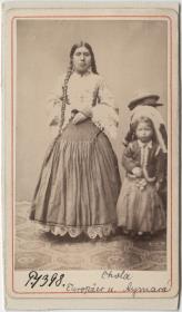Chola aus Bolivien