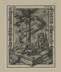 Ex libris Friedrich Warnecke