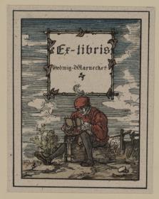 Ex libris Hedwig Warnecke