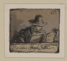 Ex libris Josef Sattler