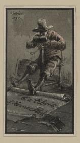 Ex libris L. Hornecker