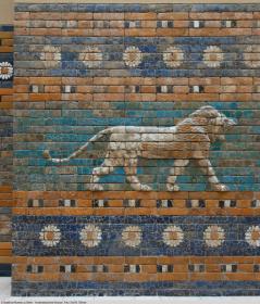 Schreitender Löwe von der Prozessionsstraße (Detail)