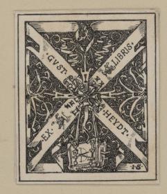 Ex libris Gustav Heydt